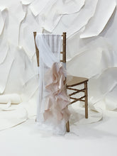 Load image into Gallery viewer, Champagne Satin &amp; Organza Ruffles