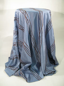 Waves Dupioni Tablecloth