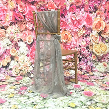 Load image into Gallery viewer, Stone Grey Carolyn Lace Chair Wrap