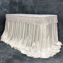 Load image into Gallery viewer, Ivory Harper Pleated Skirt